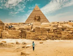 Combo: Pyramids & Sphinx Half-Day Guided Tour + Nile River Boat Tour